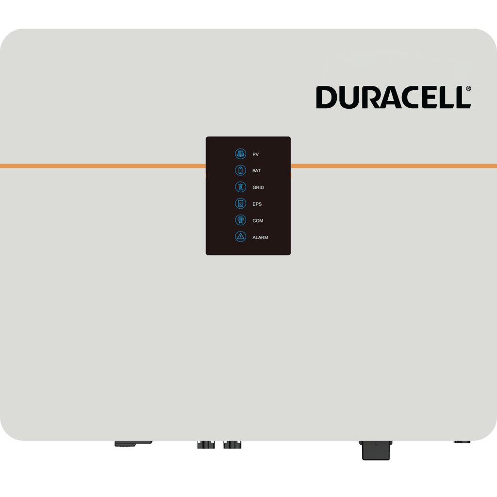 Duracell Durai hybrid inverter — wall-mounted