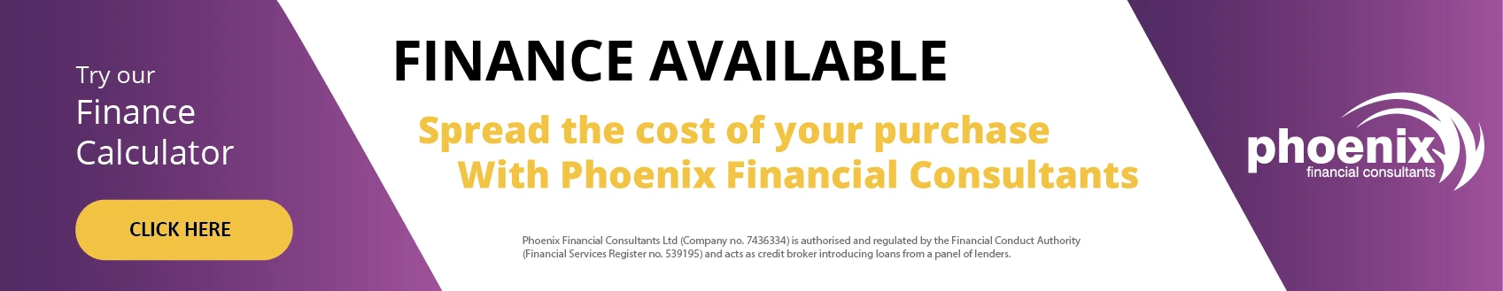 Finance available — spread the cost of your purchase with Phoenix Financial Consultants