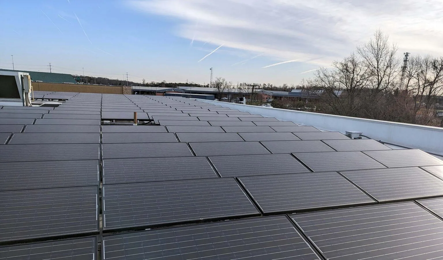 Commercial solar PV install in Bradford