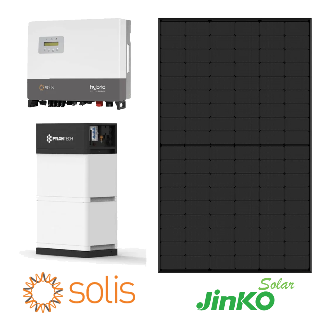 Solis 3-phase inverter + Pylontech battery — Future Power Team 3-phase install