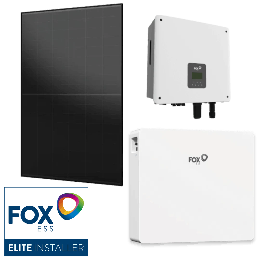 FoxESS EP12 high-usage solar + battery package — Future Power Team install